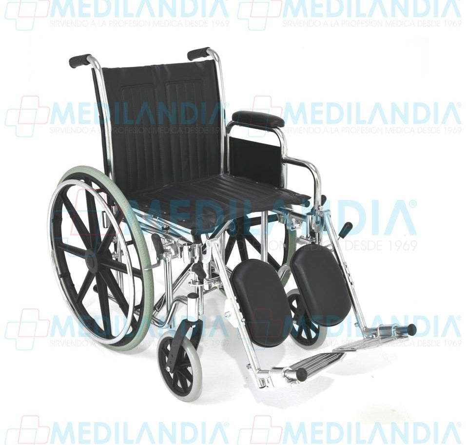 Silla de ruedas de lujo descansa brazos corto desmontable, eleva piernas - Silla de ruedas - 2CARE - MEDILANDIA | Tienda de productos médicos