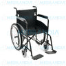 Silla de ruedas esmaltada con llanta neumática todo terreno asiento de 18” - Silla de ruedas - EM - MEDILANDIA | Tienda de productos y equipos médicos de calidad en México | Soluciones profesionales para clínicas, hospitales y consultorios.