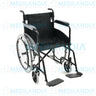 Silla de ruedas esmaltada con llanta solida asiento de 18” - Silla de ruedas - EM - MEDILANDIA | Tienda de productos y equipos médicos de calidad en México | Soluciones profesionales para clínicas, hospitales y consultorios.