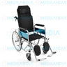 Silla de ruedas reclinable tipo cama con rines de rayos de aluminio - Silla de ruedas - MOBICARE - MEDILANDIA | Tienda de productos y equipos médicos de calidad en México | Soluciones profesionales para clínicas, hospitales y consultorios.