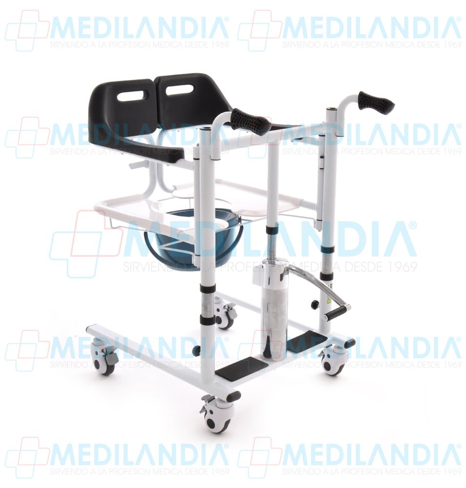 Silla de transferencia hidráulica - Silla para transferencia - EM - MEDILANDIA | Tienda de productos médicos
