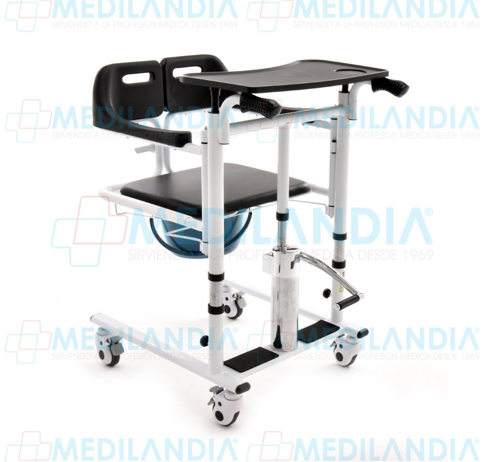 Silla de transferencia hidráulica - Silla para transferencia - EM - MEDILANDIA | Tienda de productos médicos