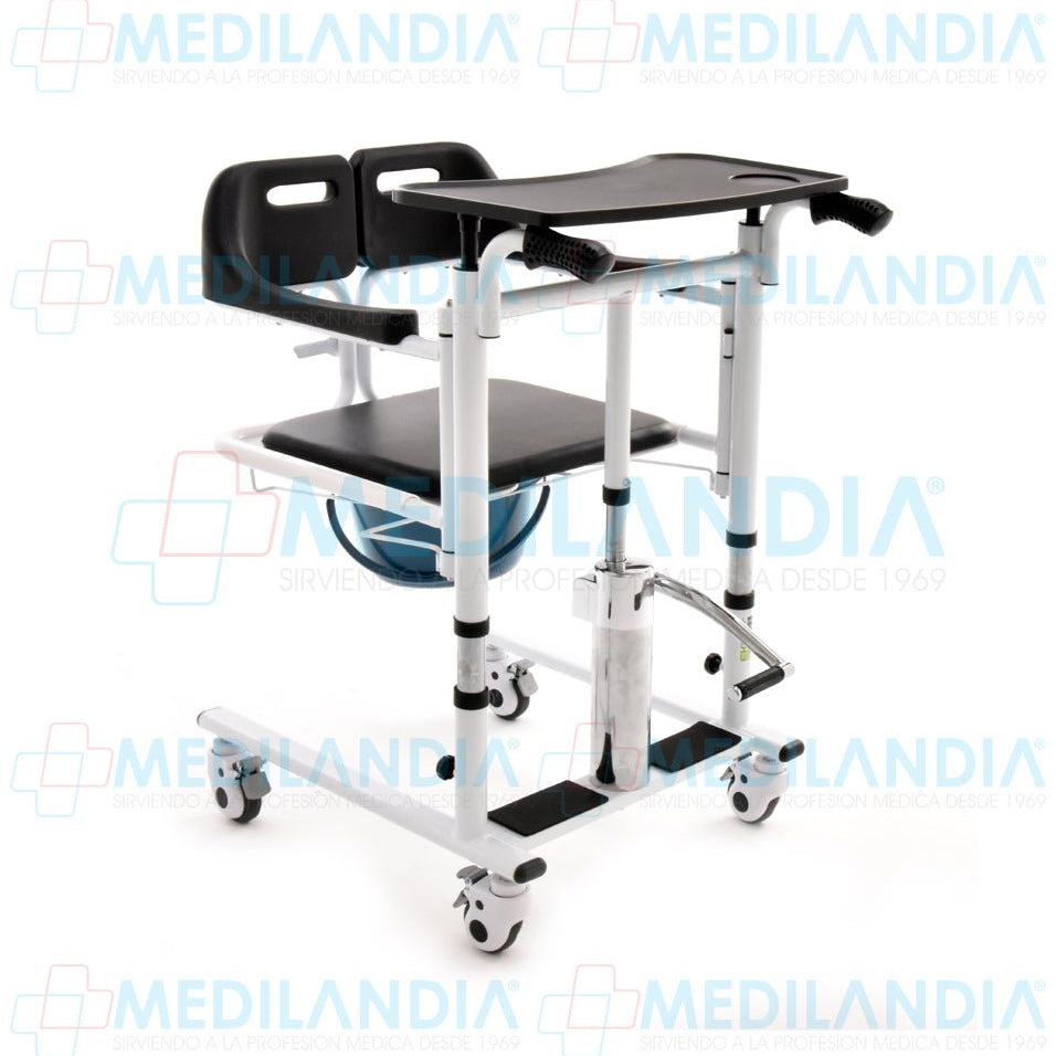 Silla de transferencia hidráulica - Silla para transferencia - EM - MEDILANDIA | Tienda de productos médicos