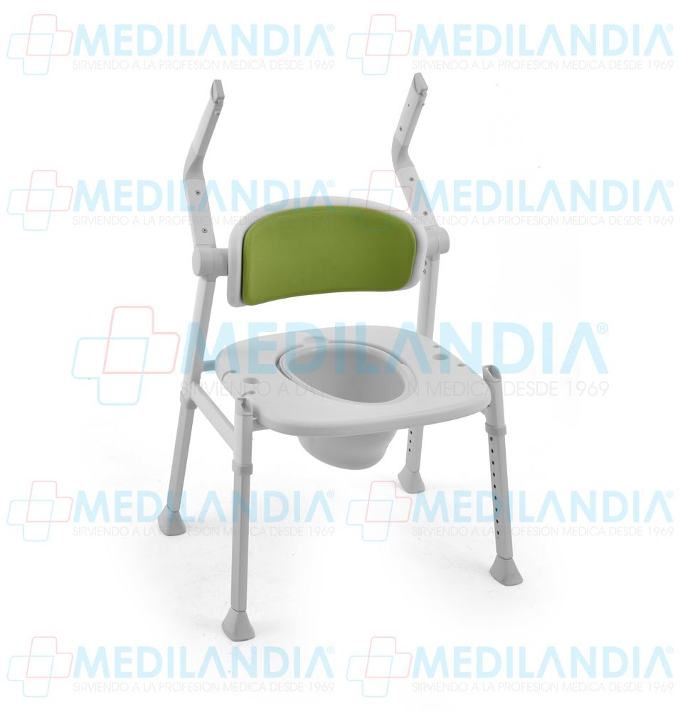 Silla ducha luxury con cómodo y brazos abatibles - Silla para ducha con comodo - EM- MEDILANDIA | Tienda de productos y equipos médicos de calidad en México | Soluciones profesionales para clínicas, hospitales y consultorios.