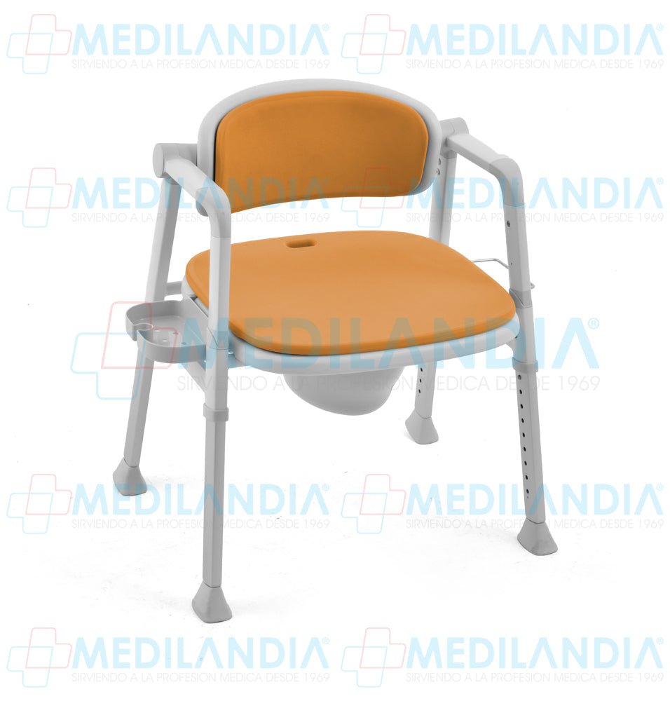 Silla ducha luxury con cómodo y brazos abatibles - Silla para ducha con comodo - EM- MEDILANDIA | Tienda de productos y equipos médicos de calidad en México | Soluciones profesionales para clínicas, hospitales y consultorios.