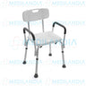 Silla para ducha con descansa brazos desmontables - Silla para ducha - SUPER CONFORT - MEDILANDIA | Tienda de productos médicos