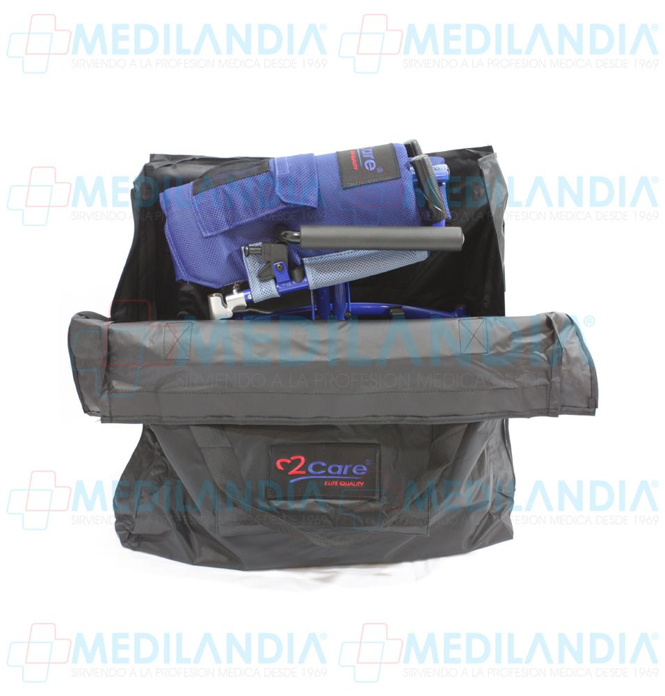 Silla traslado ultraligera portatil - Silla traslado ultraligera - 2CARE - MEDILANDIA | Tienda de productos médicos