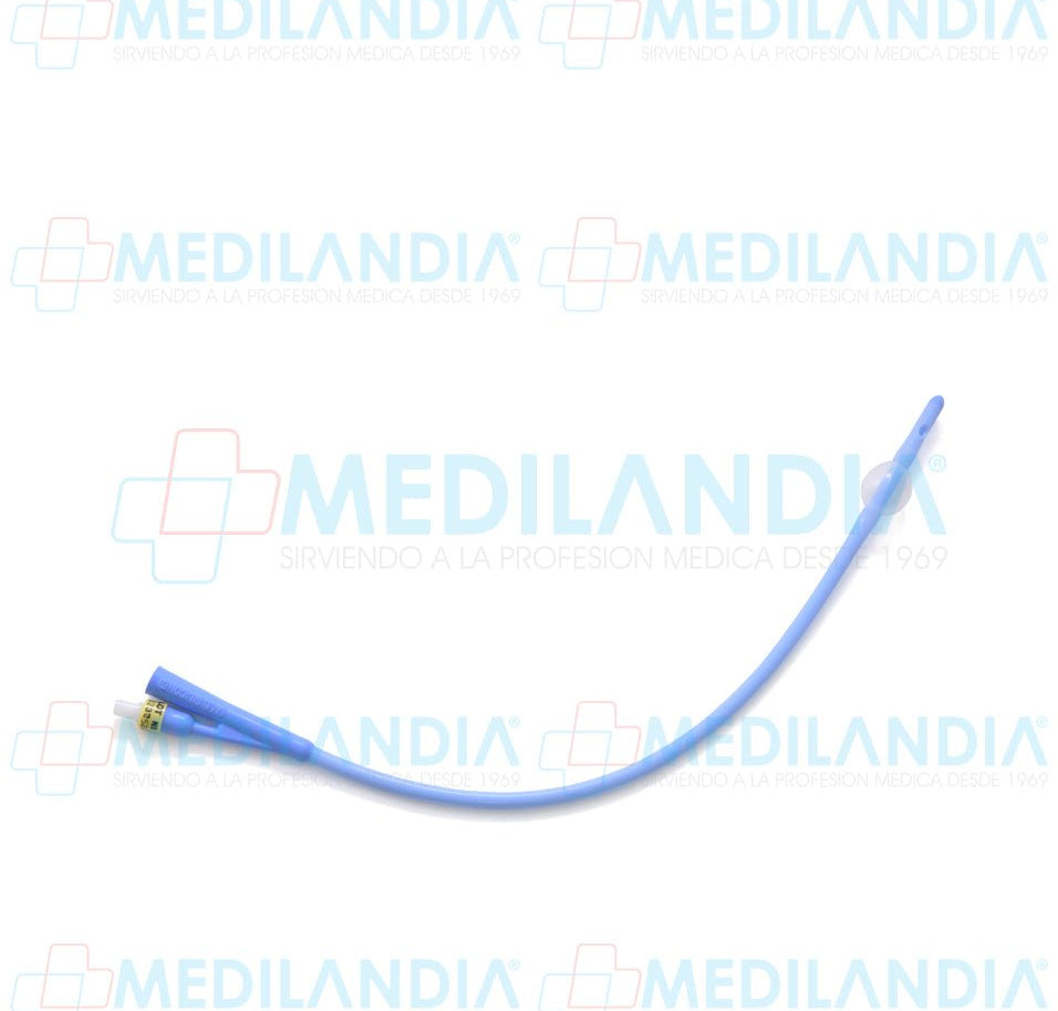 Sonda Foley 2 vías 100% silicón con globo - Sonda Foley - DOVER - MEDILANDIA | Tienda de productos médicos