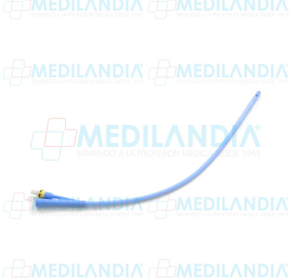 Sonda Foley 2 vías 100% silicón con globo - Sonda Foley - DOVER - MEDILANDIA | Tienda de productos médicos