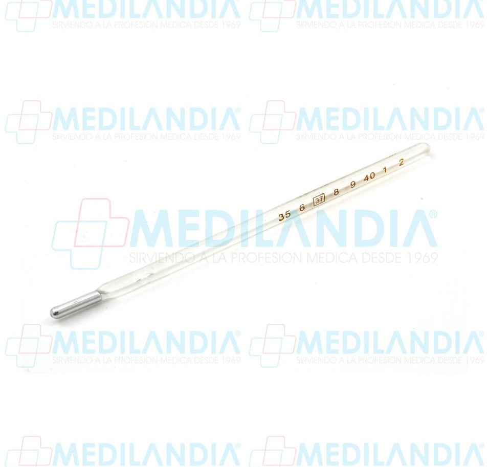 Termómetro mercurial oral - Termometro mercurial - MEDILANDIA - MEDILANDIA | Tienda de productos y equipos médicos de calidad en México | Soluciones profesionales para clínicas, hospitales y consultorios.