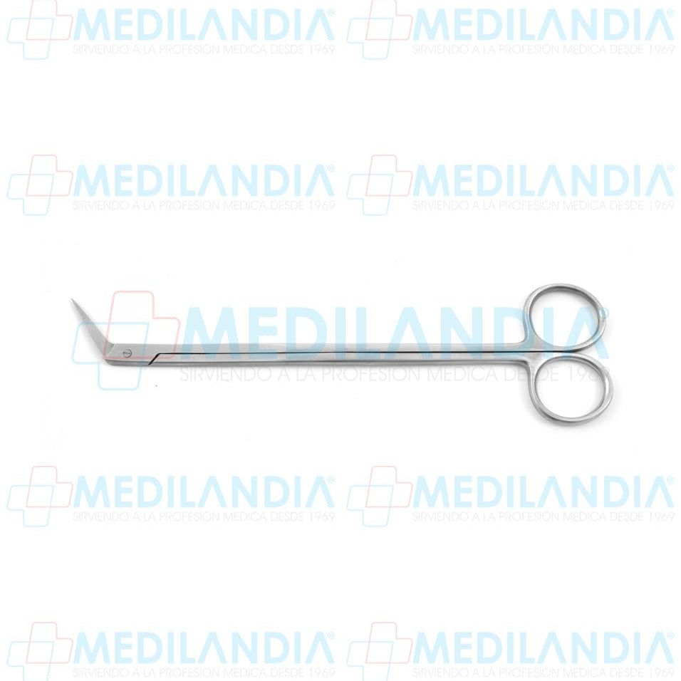 Tijera DeBakey angulada puntas agudas 22 cm - Tijeras - HP- MEDILANDIA | Tienda de productos y equipos médicos de calidad en México | Soluciones profesionales para clínicas, hospitales y consultorios.