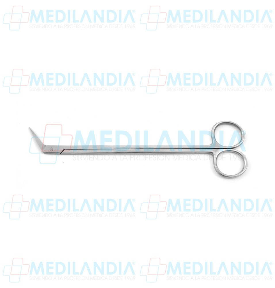 Tijera DeBakey angulada puntas agudas 22 cm - Tijeras - HP- MEDILANDIA | Tienda de productos y equipos médicos de calidad en México | Soluciones profesionales para clínicas, hospitales y consultorios.