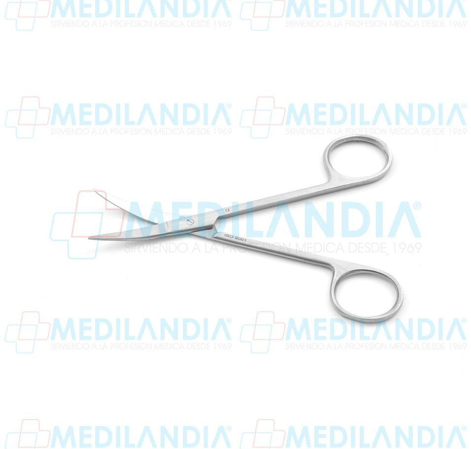 Tijeras de cirugia Iris curva 12 cm - Tijeras - HP - MEDILANDIA | Tienda de productos y equipos médicos de calidad en México | Soluciones profesionales para clínicas, hospitales y consultorios.