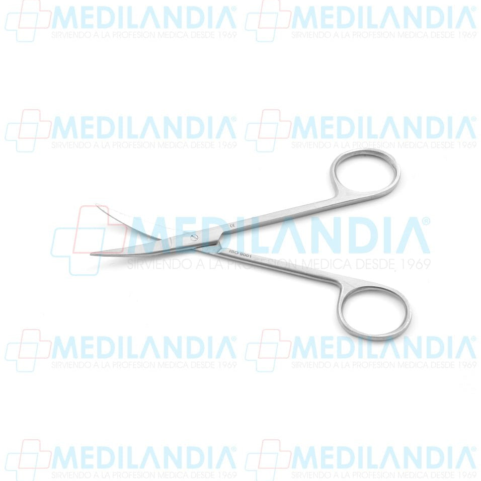 Tijeras de cirugia Iris curva 12 cm - Tijeras - HP - MEDILANDIA | Tienda de productos y equipos médicos de calidad en México | Soluciones profesionales para clínicas, hospitales y consultorios.