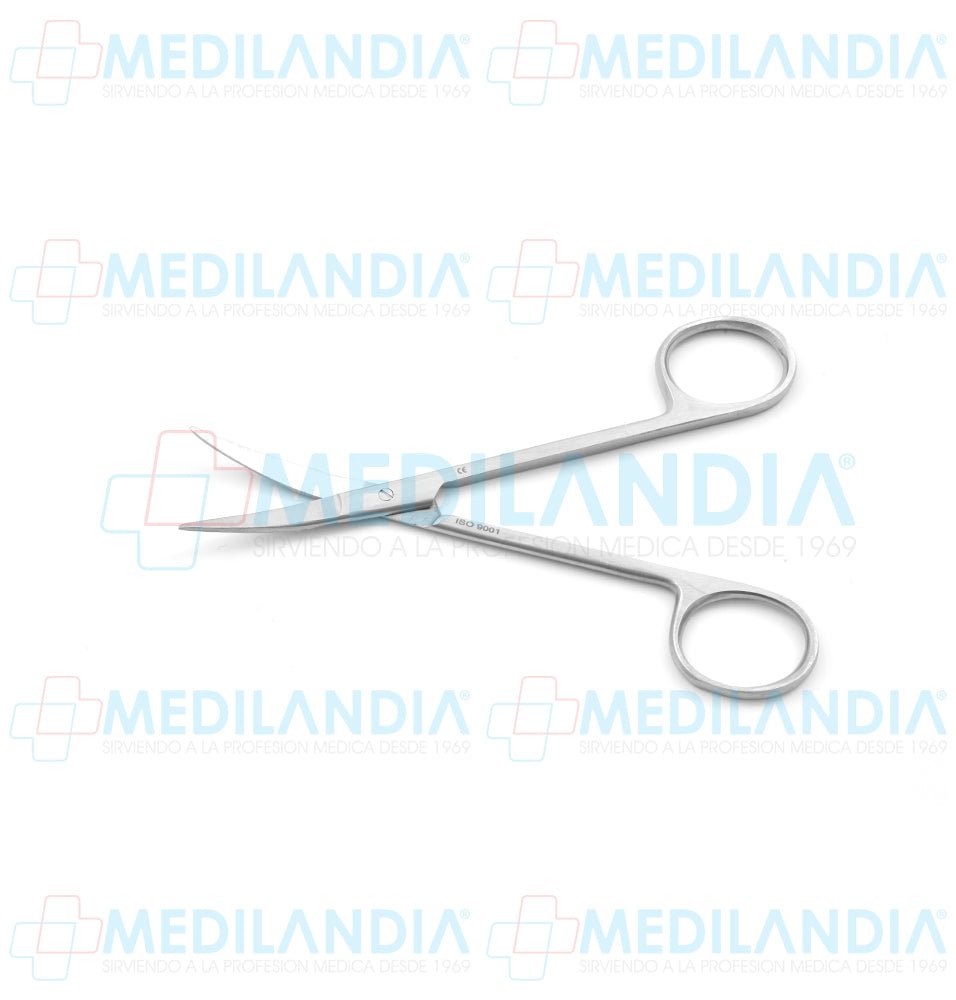 Tijeras de cirugia Iris curva 12 cm - Tijeras - HP - MEDILANDIA | Tienda de productos y equipos médicos de calidad en México | Soluciones profesionales para clínicas, hospitales y consultorios.