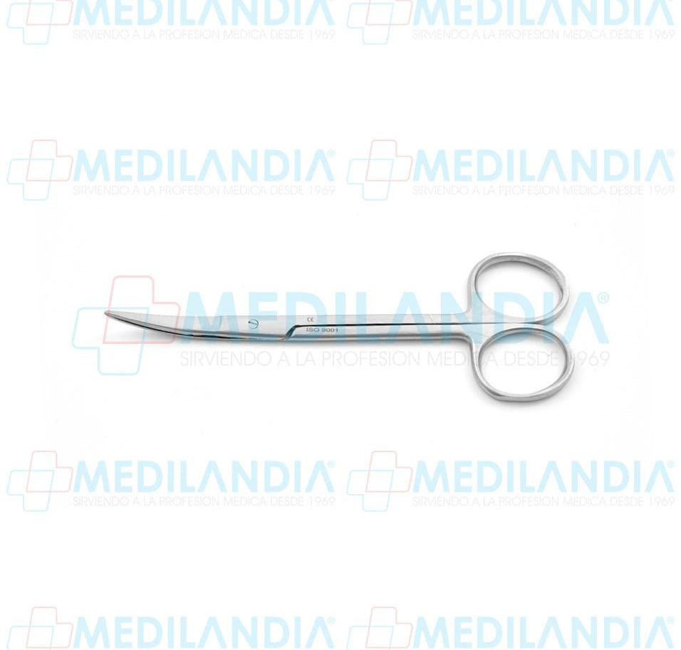 Tijeras de cirugia Iris curva 12 cm - Tijeras - HP - MEDILANDIA | Tienda de productos y equipos médicos de calidad en México | Soluciones profesionales para clínicas, hospitales y consultorios.