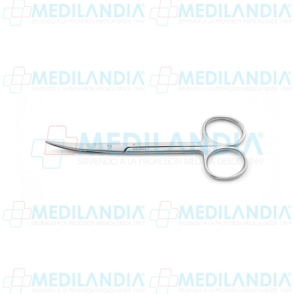 Tijeras de cirugia Iris curva 12 cm - Tijeras - HP - MEDILANDIA | Tienda de productos y equipos médicos de calidad en México | Soluciones profesionales para clínicas, hospitales y consultorios.