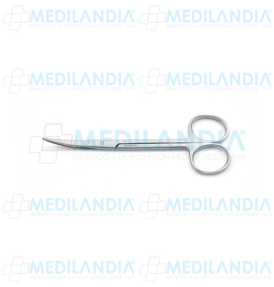 Tijeras de cirugia Iris curva 12 cm - Tijeras - HP - MEDILANDIA | Tienda de productos y equipos médicos de calidad en México | Soluciones profesionales para clínicas, hospitales y consultorios.
