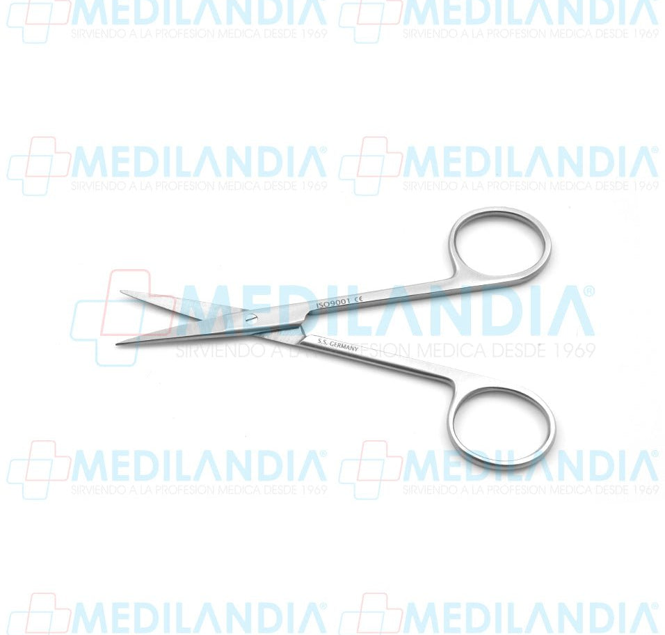 Tijeras de cirugia Iris recta 12 cm - Tijeras - HP - MEDILANDIA | Tienda de productos y equipos médicos de calidad en México | Soluciones profesionales para clínicas, hospitales y consultorios.