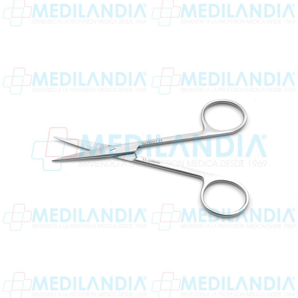 Tijeras de cirugia Iris recta 12 cm - Tijeras - HP - MEDILANDIA | Tienda de productos y equipos médicos de calidad en México | Soluciones profesionales para clínicas, hospitales y consultorios.