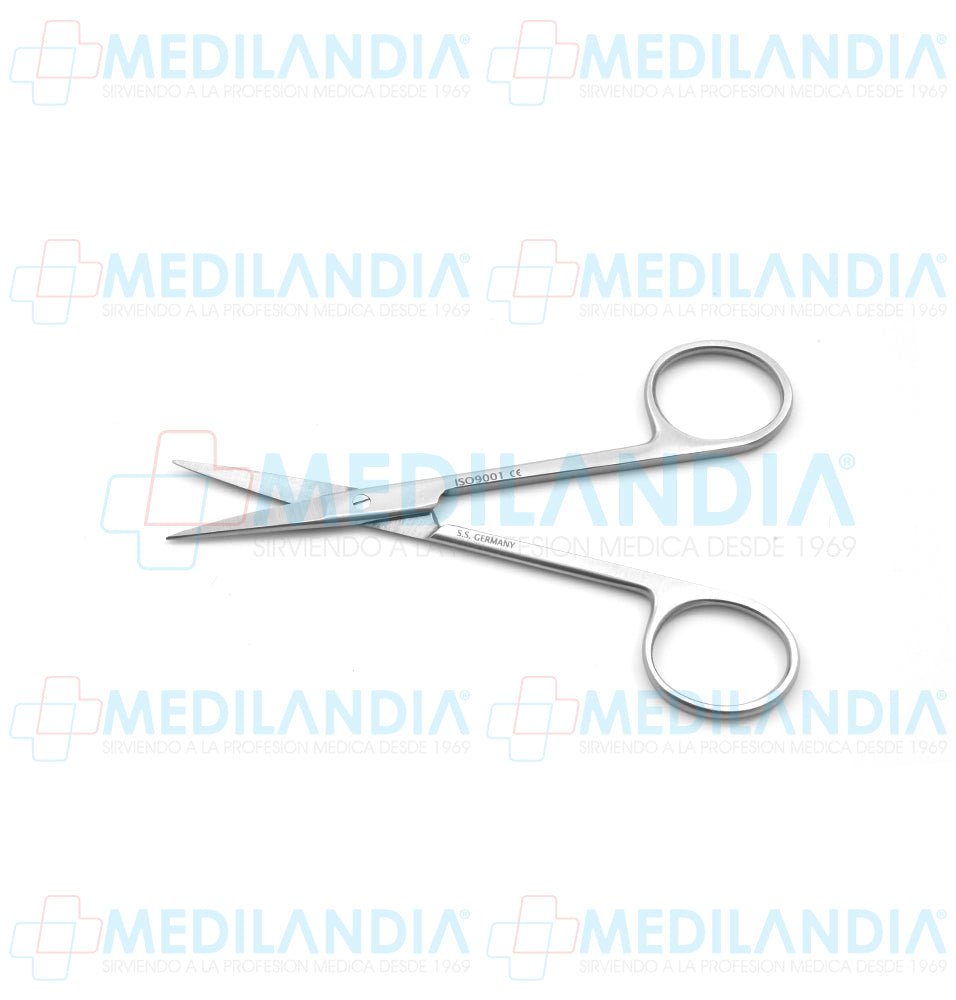 Tijeras de cirugia Iris recta 12 cm - Tijeras - HP - MEDILANDIA | Tienda de productos y equipos médicos de calidad en México | Soluciones profesionales para clínicas, hospitales y consultorios.