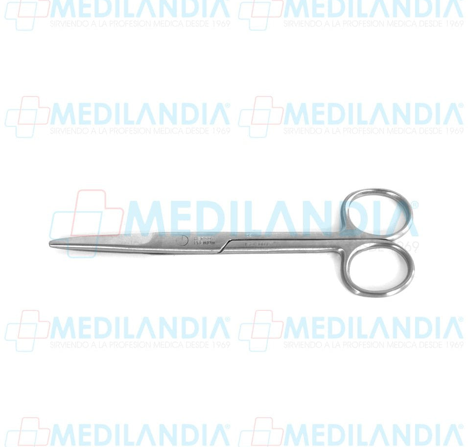 Tijeras de disección Mayo recta 14 cm - Tijeras - HP - MEDILANDIA | Tienda de productos y equipos médicos de calidad en México | Soluciones profesionales para clínicas, hospitales y consultorios.