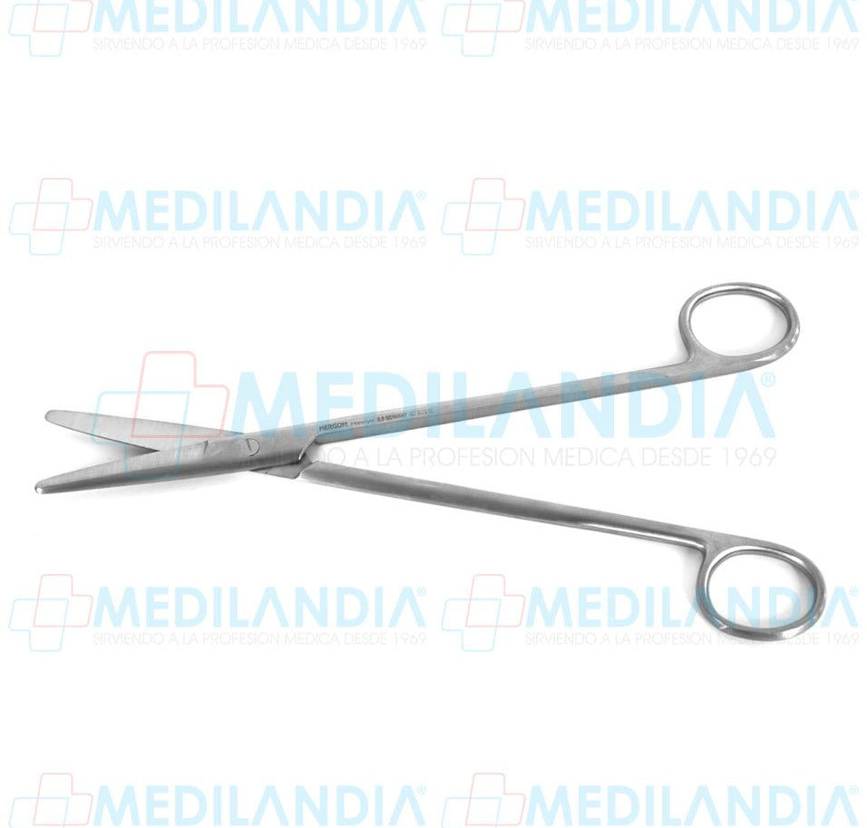 Tijeras de disección Mayo recta 23 cm - Tijeras - HP - MEDILANDIA | Tienda de productos y equipos médicos de calidad en México | Soluciones profesionales para clínicas, hospitales y consultorios.