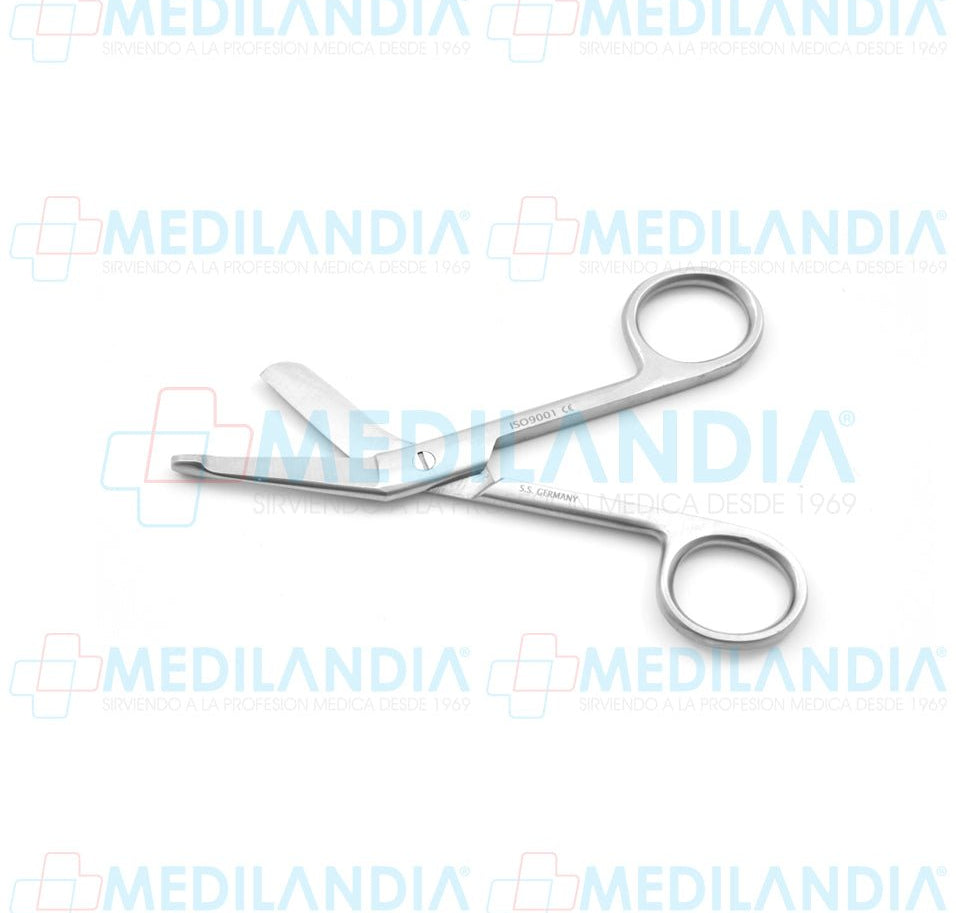 Tijeras Lister de botón para vendajes 11 cm - Tijeras - HP - MEDILANDIA | Tienda de productos y equipos médicos de calidad en México | Soluciones profesionales para clínicas, hospitales y consultorios.