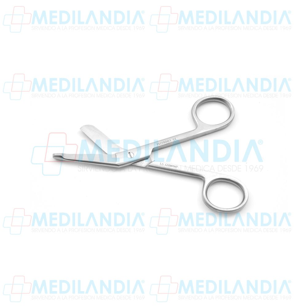 Tijeras Lister de botón para vendajes 11 cm - Tijeras - HP - MEDILANDIA | Tienda de productos y equipos médicos de calidad en México | Soluciones profesionales para clínicas, hospitales y consultorios.