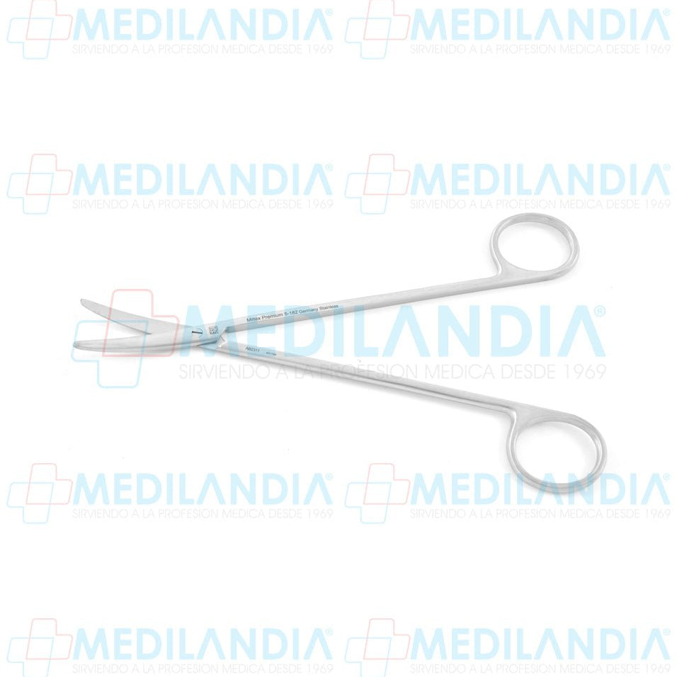 Tijeras Metzenbaum patrón estándar curva 17.8 cm Miltex - Tijera - MILTEX- MEDILANDIA | Tienda de productos y equipos médicos de calidad en México | Soluciones profesionales para clínicas, hospitales y consultorios.