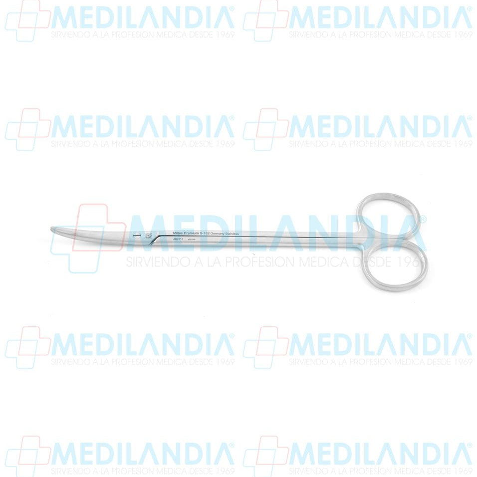 Tijeras Metzenbaum patrón estándar curva 17.8 cm Miltex - Tijera - MILTEX- MEDILANDIA | Tienda de productos y equipos médicos de calidad en México | Soluciones profesionales para clínicas, hospitales y consultorios.