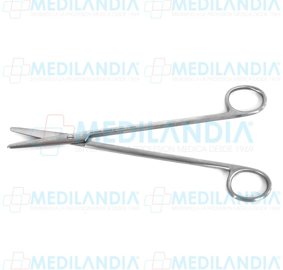 Tijeras Metzenbaum recta 20 cm - Tijeras - HP - MEDILANDIA | Tienda de productos y equipos médicos de calidad en México | Soluciones profesionales para clínicas, hospitales y consultorios.