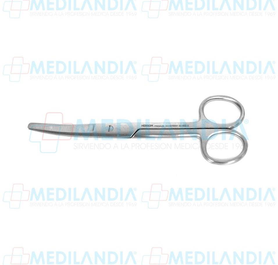 Tijeras quirúrgica curva, Puntas Roma / Aguda 14 cm - Tijeras - HP - MEDILANDIA | Tienda de productos y equipos médicos de calidad en México | Soluciones profesionales para clínicas, hospitales y consultorios.
