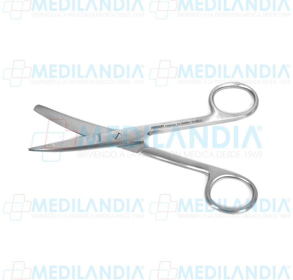 Tijeras quirúrgica curva, Puntas Roma / Aguda 14 cm - Tijeras - HP - MEDILANDIA | Tienda de productos y equipos médicos de calidad en México | Soluciones profesionales para clínicas, hospitales y consultorios.