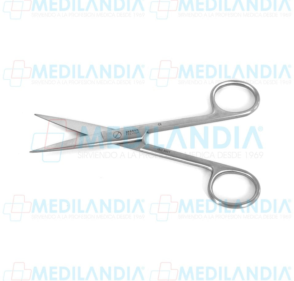 Tijeras quirúrgica recta, Puntas Aguda / Aguda 14 cm - Tijeras - HP - MEDILANDIA | Tienda de productos y equipos médicos de calidad en México | Soluciones profesionales para clínicas, hospitales y consultorios.