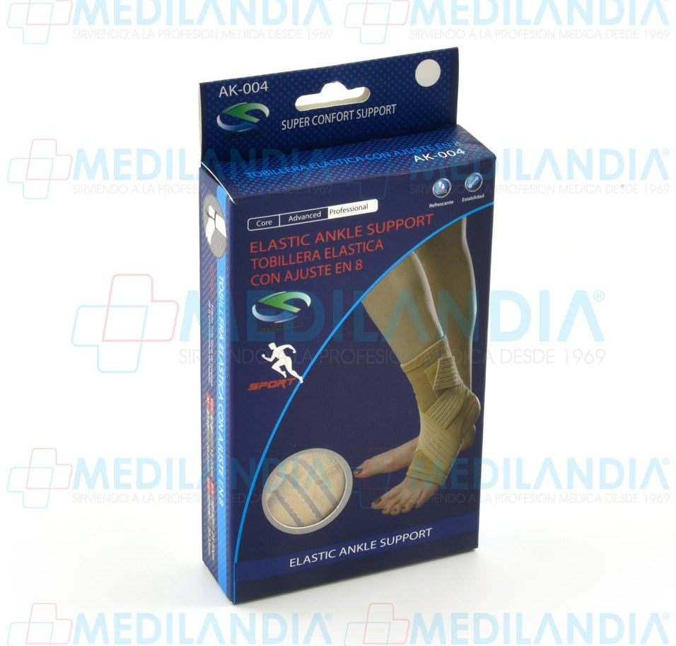 Tobillera elástica con ajuste en 8 - Talonera - SUPER CONFORT- MEDILANDIA | Tienda de productos y equipos médicos de calidad en México | Soluciones profesionales para clínicas, hospitales y consultorios.