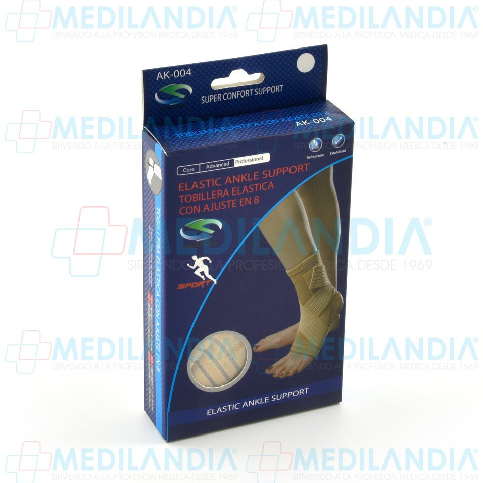 Tobillera elástica con ajuste en 8 - Talonera - SUPER CONFORT- MEDILANDIA | Tienda de productos y equipos médicos de calidad en México | Soluciones profesionales para clínicas, hospitales y consultorios.