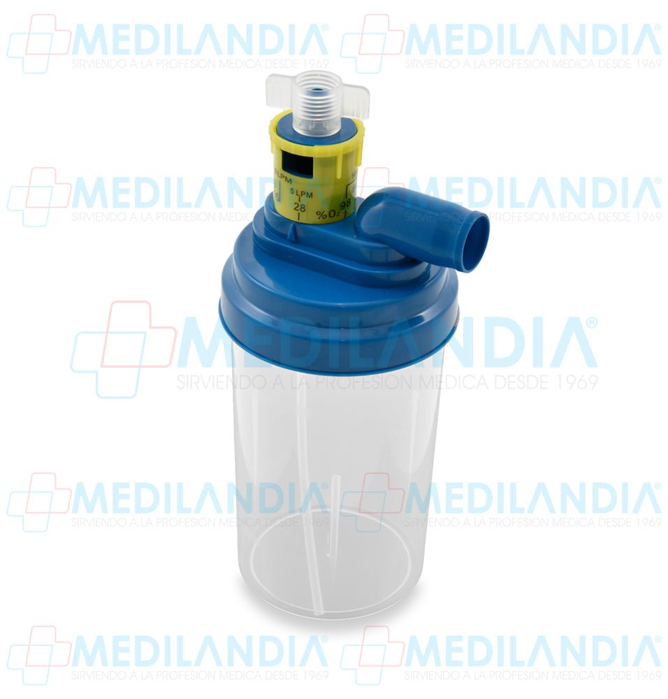 Vaso nebulizador de alto volumen 500 ml - Vaso nebulizador - HUDSON- MEDILANDIA | Tienda de productos y equipos médicos de calidad en México | Soluciones profesionales para clínicas, hospitales y consultorios.